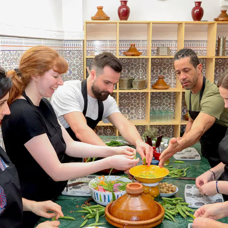 Traditional Moroccan cooking class